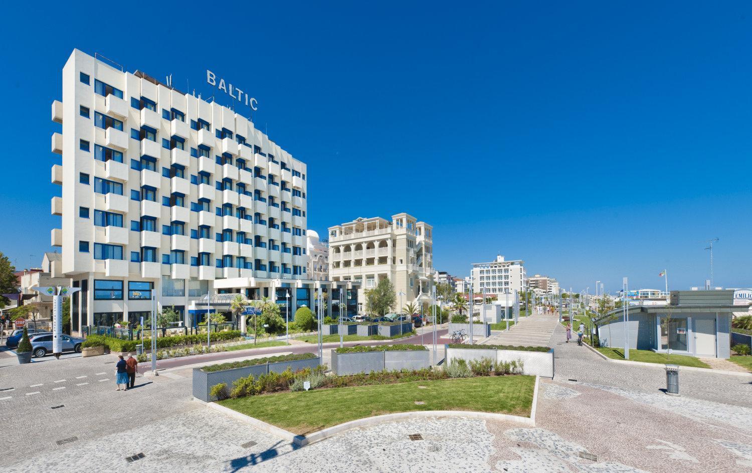 Hotel Baltic Riccione Esterno foto